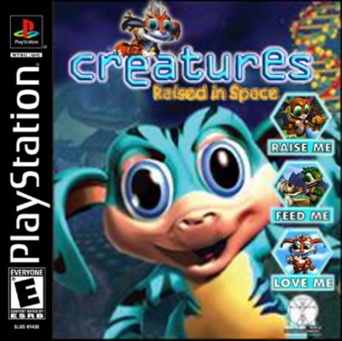 Creatures - Raised in Space (USA) Cover